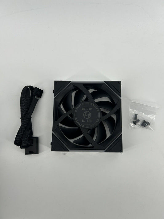 Lian Li UNI FAN TL LCD 120 RGB Single Pack Black Color - Controller not Included