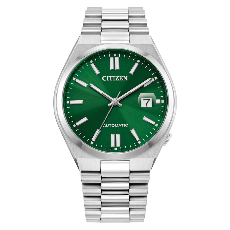 Citizen Men's Tsuyosa Automatic Green Dial Stainless Steel NJ0150-56X Watch