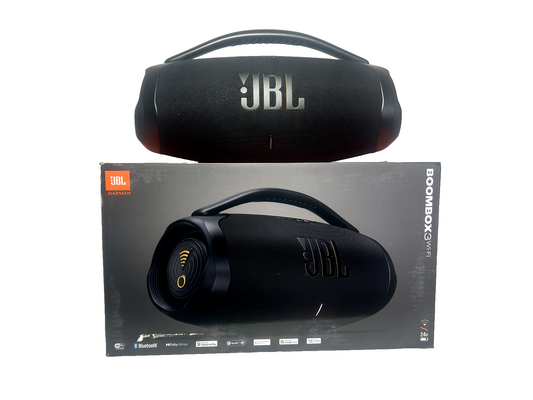 JBL Boombox 3 Portable Bluetooth Speaker - Black - Rechargeable