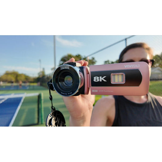 Vivitar 8K 18x Zoom Camcorder