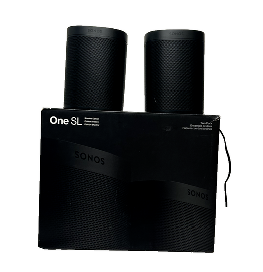 Sonos One SL Shadow Edition 2 Pack