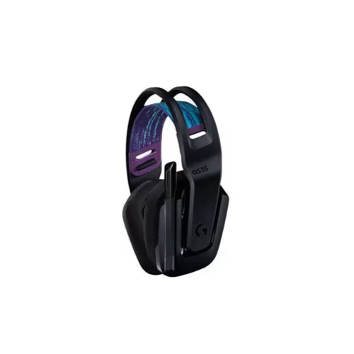 Logitech G535 Lightspeed Wireless Gaming Headset – Lightweight, On-Ear, Black