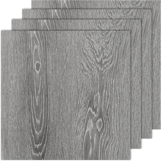 AKOLAFE 40 Sheet Vinyl Flooring 12x12 Inch Peel and Stick Floor Tile Waterproof