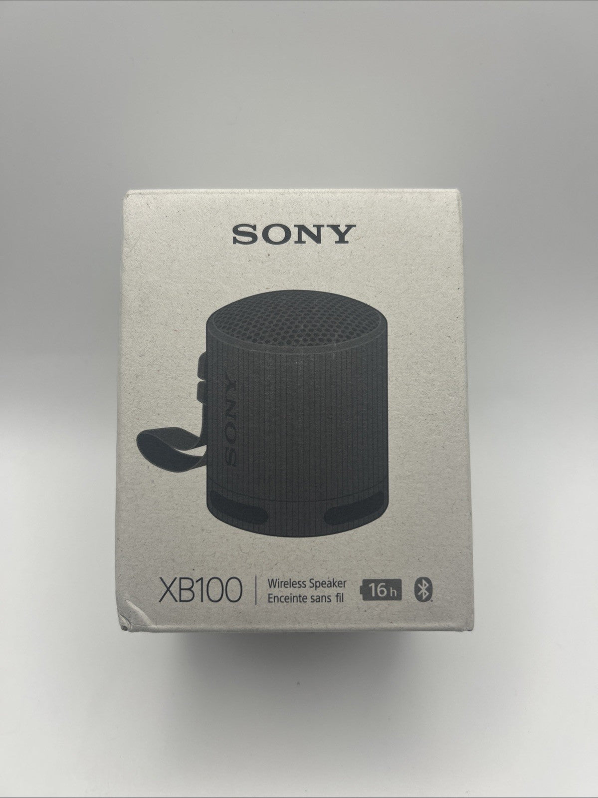 Sony SRS-XB100 Wireless Bluetooth Portable Compact Travel Speaker BLACK SRSXB100