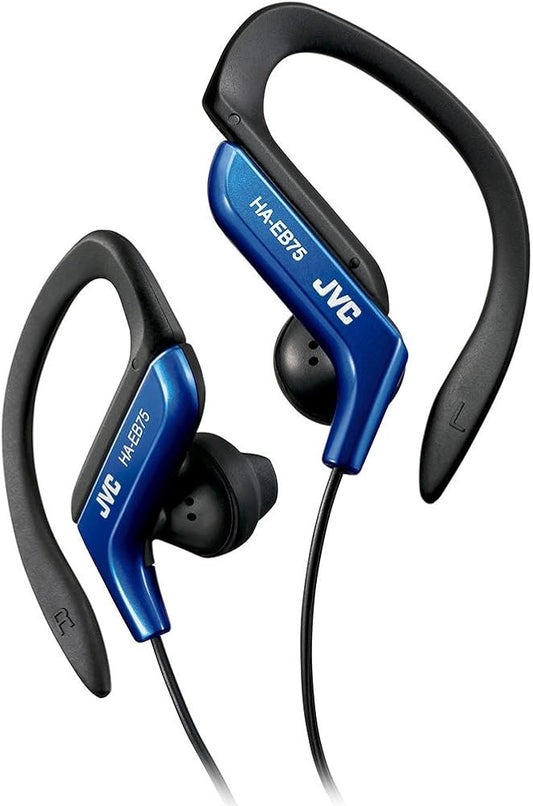 Clip Style Headphone Blue Lightweight and Comfortable Ear Clip. Splash Proof