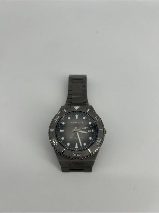 Bering Time Arctic Sailing Grey Stainless Steel Case & Dial Men Watch. 18940-777