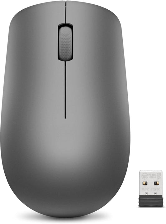 Lenovo 530 Full Size Wireless Computer Mouse for PC, Laptop, Computer