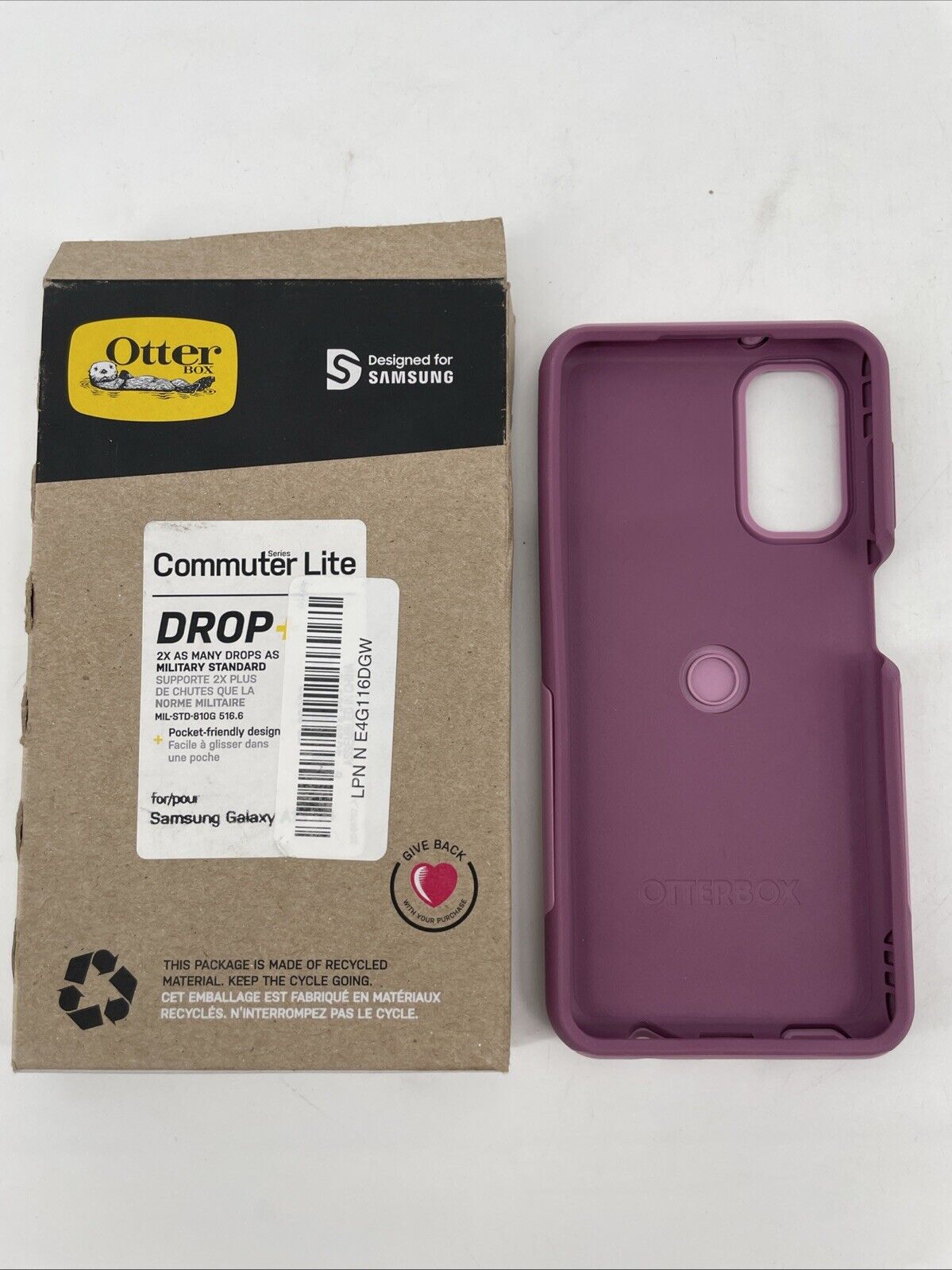 OtterBox COMMUTER SERIES LITE Case for Galaxy A14 5G (Pink)