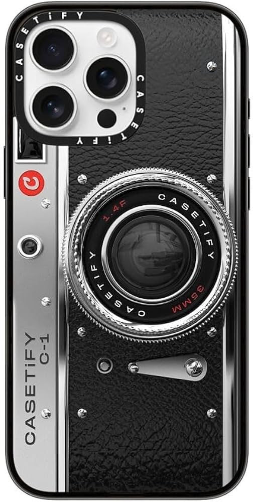 CASETiFY Compact iPhone 16 Pro Case [Camera Case - Classic]