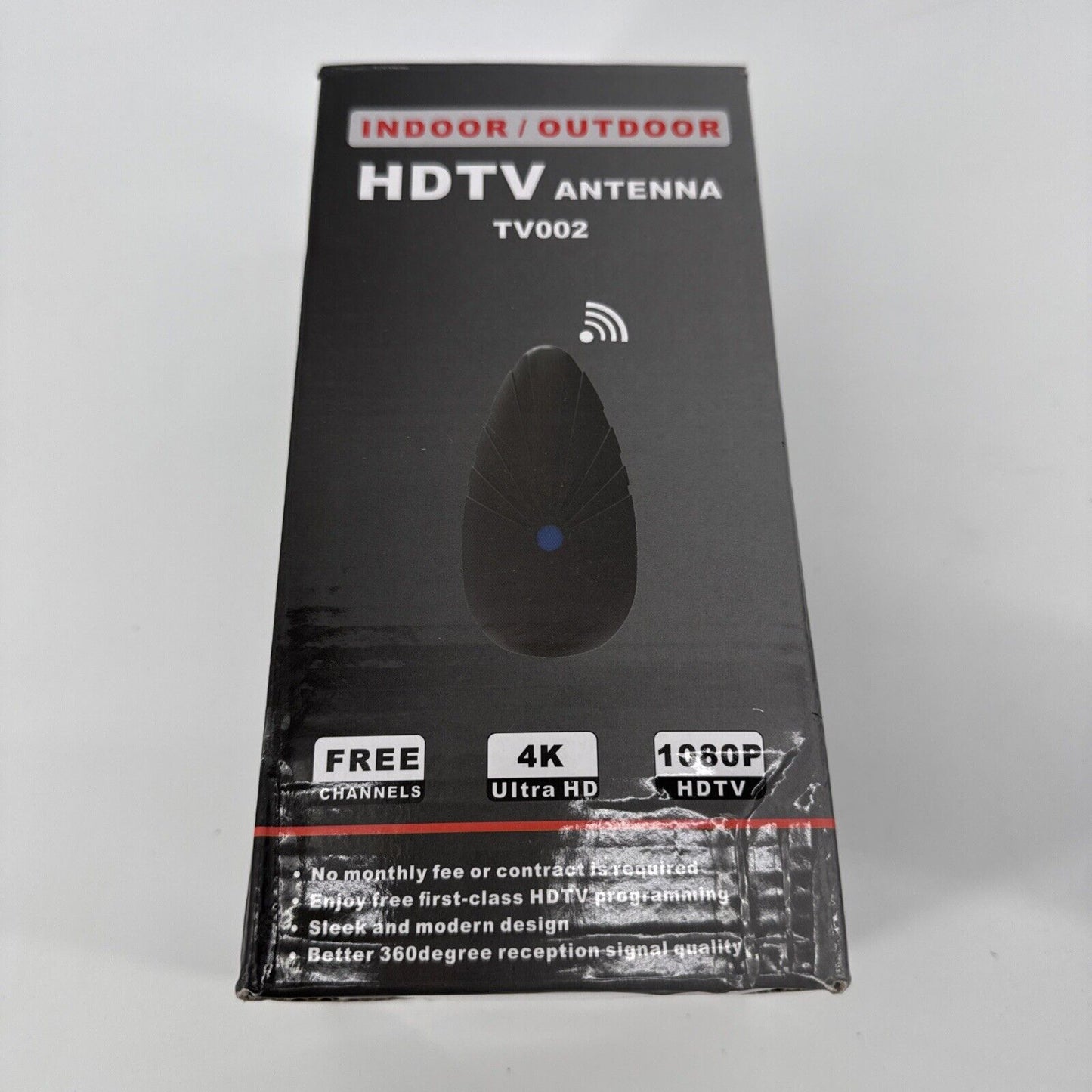 INDOOR/OUTDOOR HDTV Antenna TV002 4K 1080P