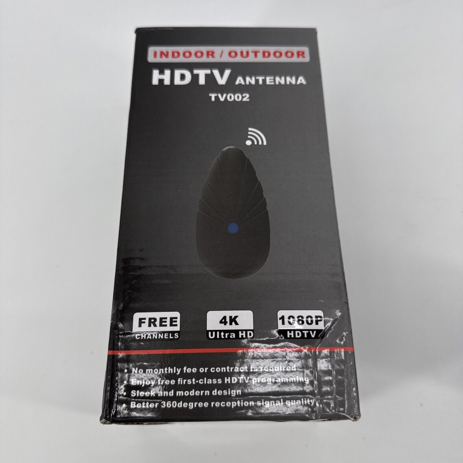 INDOOR/OUTDOOR HDTV Antenna TV002 4K 1080P