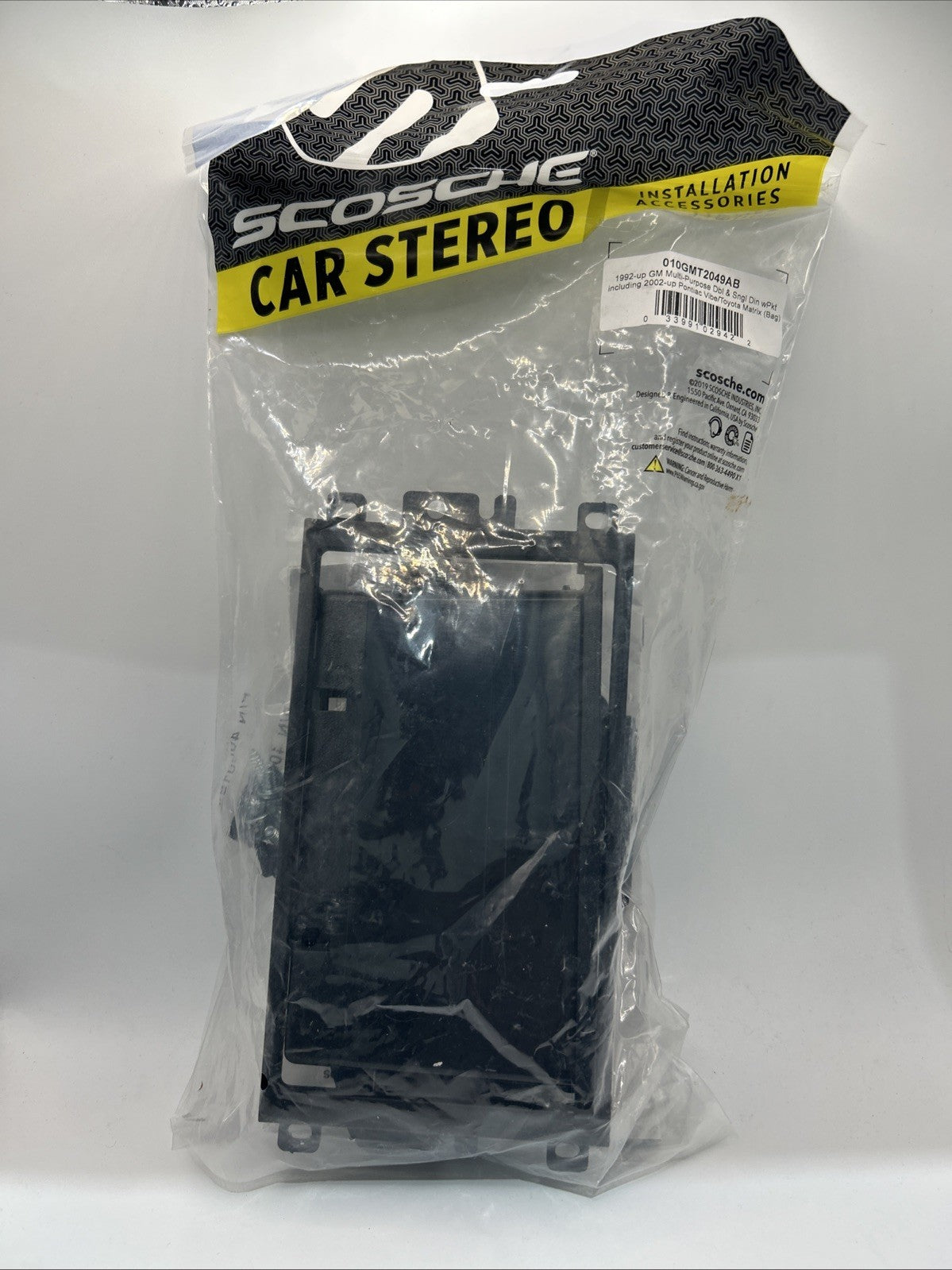 Scosche GMT2049AB DOUBLE DIN Installation Dash Kit for Select 1992-Up GM READ