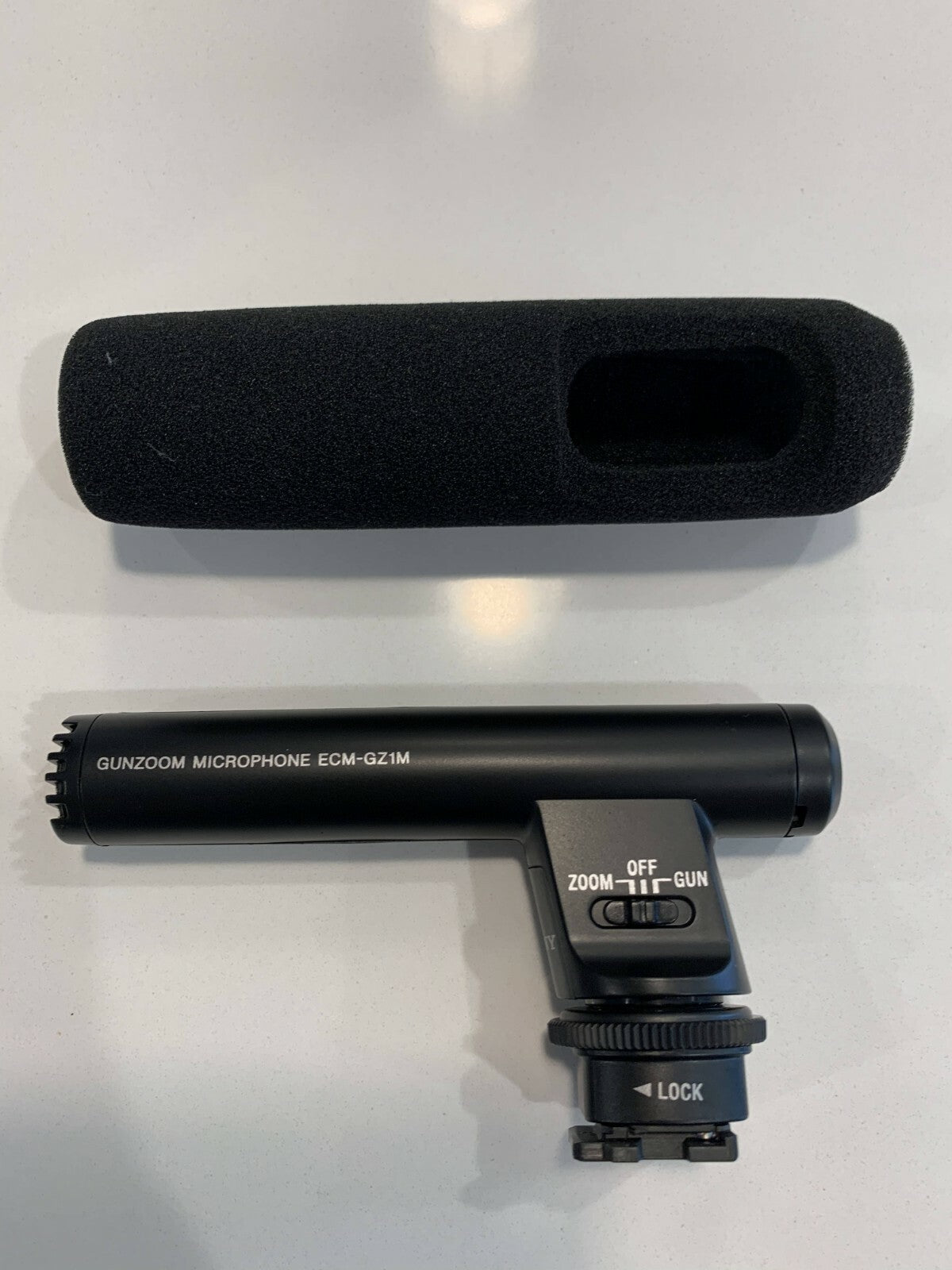 Sony ECM-GZ1M Microphone - Mono - 150 Hz to 15 kHz - Electret Condenser - Shoe