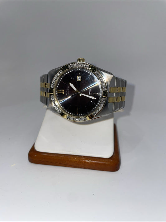 Ladies Citizen EW1924-52H Eco-Drive Silhouette TwoTone Stainless Steel Watch New