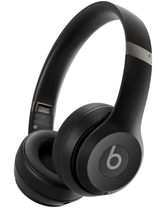 Beats - Solo 4 True Wireless On-Ear Headphones - Matte Black