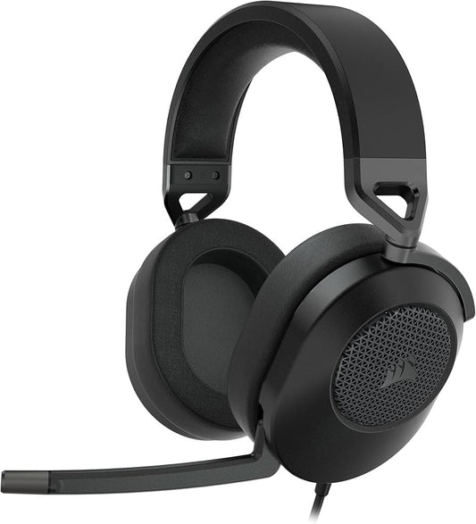 CORSAIR HS65 SURROUND Multiplatform Wired Gaming Headset – Dolby Atmos