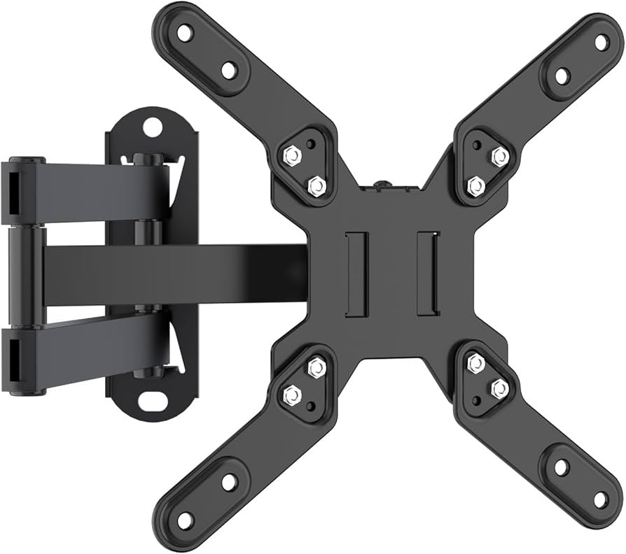 XINLEI Full Motion TV Wall Mount, Swivel TV Bracket with Articulating Arm Tilt