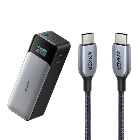 Anker 727 Charging Station (GaNPrime 100W) Compact Power Strip for Travel Work