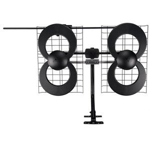 Antennas Direct ClearStream 4V Indoor Outdoor TV Antenna, UHF VHF