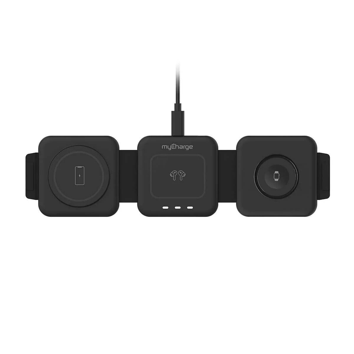 MyCharge 3-in-1 Folding Wireless Charging Pad USED - Opened / Tested Excellent