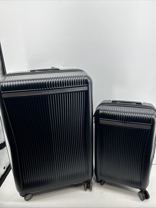 Samsonite Blackstone Black 2-piece Hardside Expandable Spinner Luggage Set