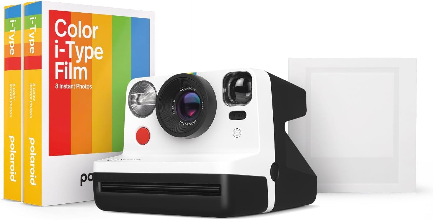 Polaroid Now Gen2 I-Type Instant Film Camera Gift Bundle - Now Gen2