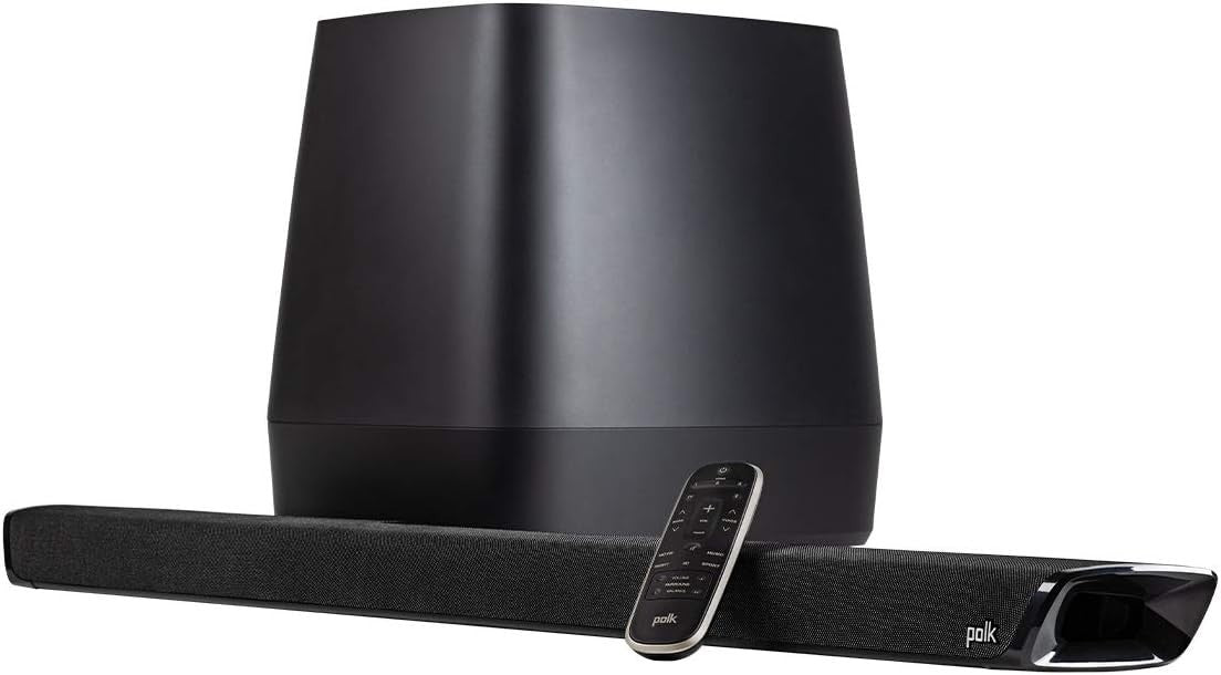 Polk Audio MagniFi 2 Sound Bar & Wireless Subwoofer with 3D Audio