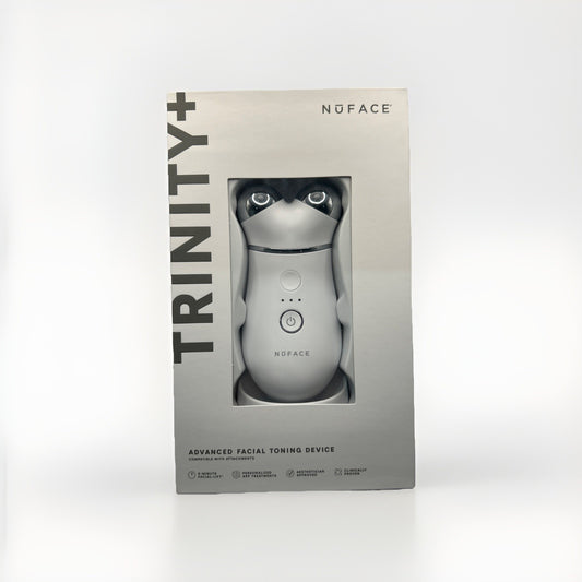 NuFACE Trinity + Facial Toning Device Starter Kit,with Super Peptide Booster