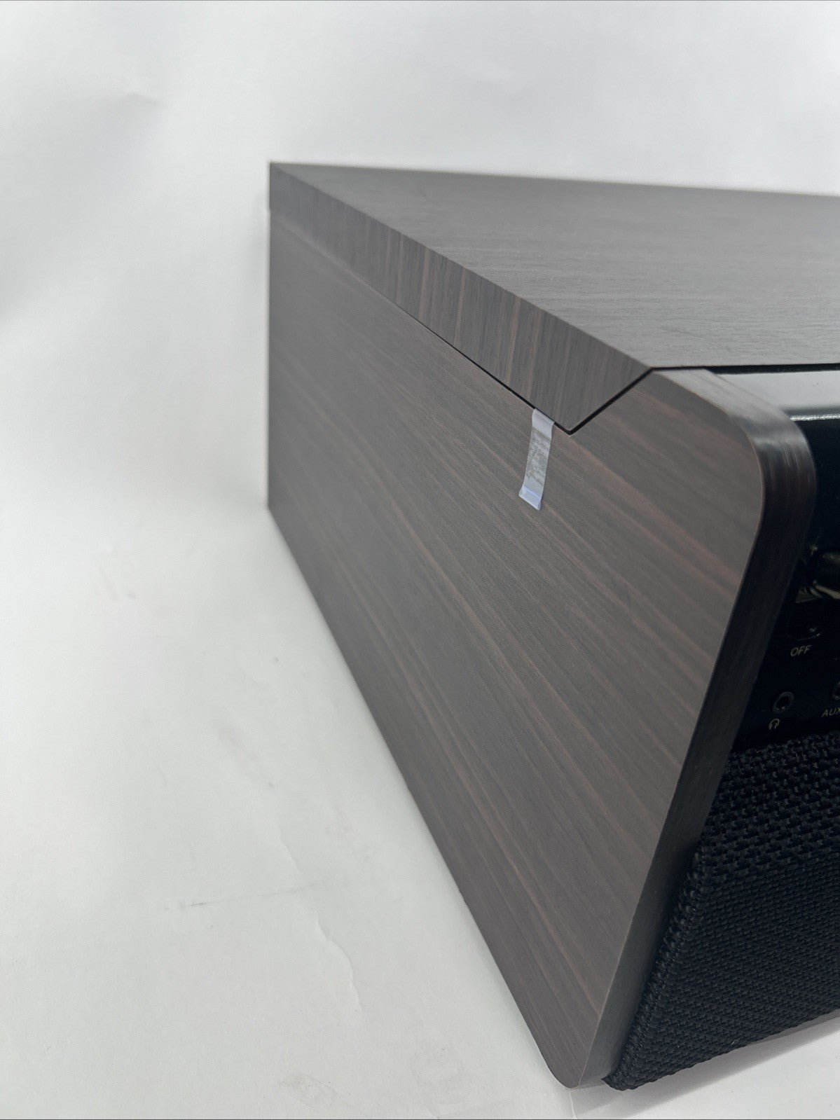 Victrola VTA-370B 7-in-1 Wood Bluetooth Retro 3-speed Record Player - See Descri