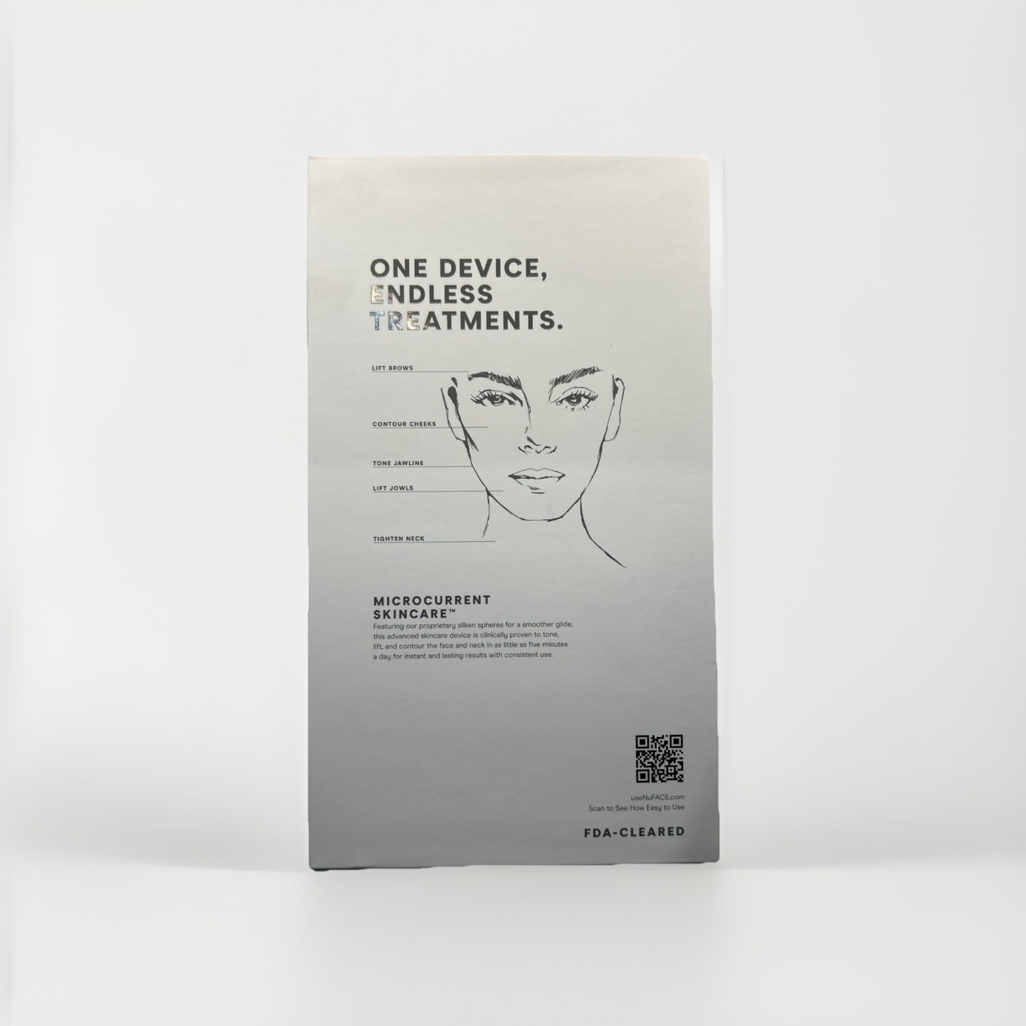 NuFACE Trinity + Facial Toning Device Starter Kit,with Super Peptide Booster