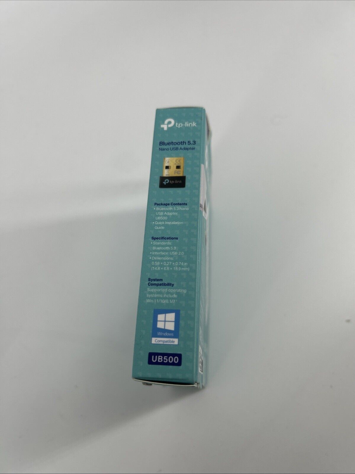 Bluetooth 5.3 Usb Adapter For Pc Windows 8 10 11 Plug And Play Wireless Conne...