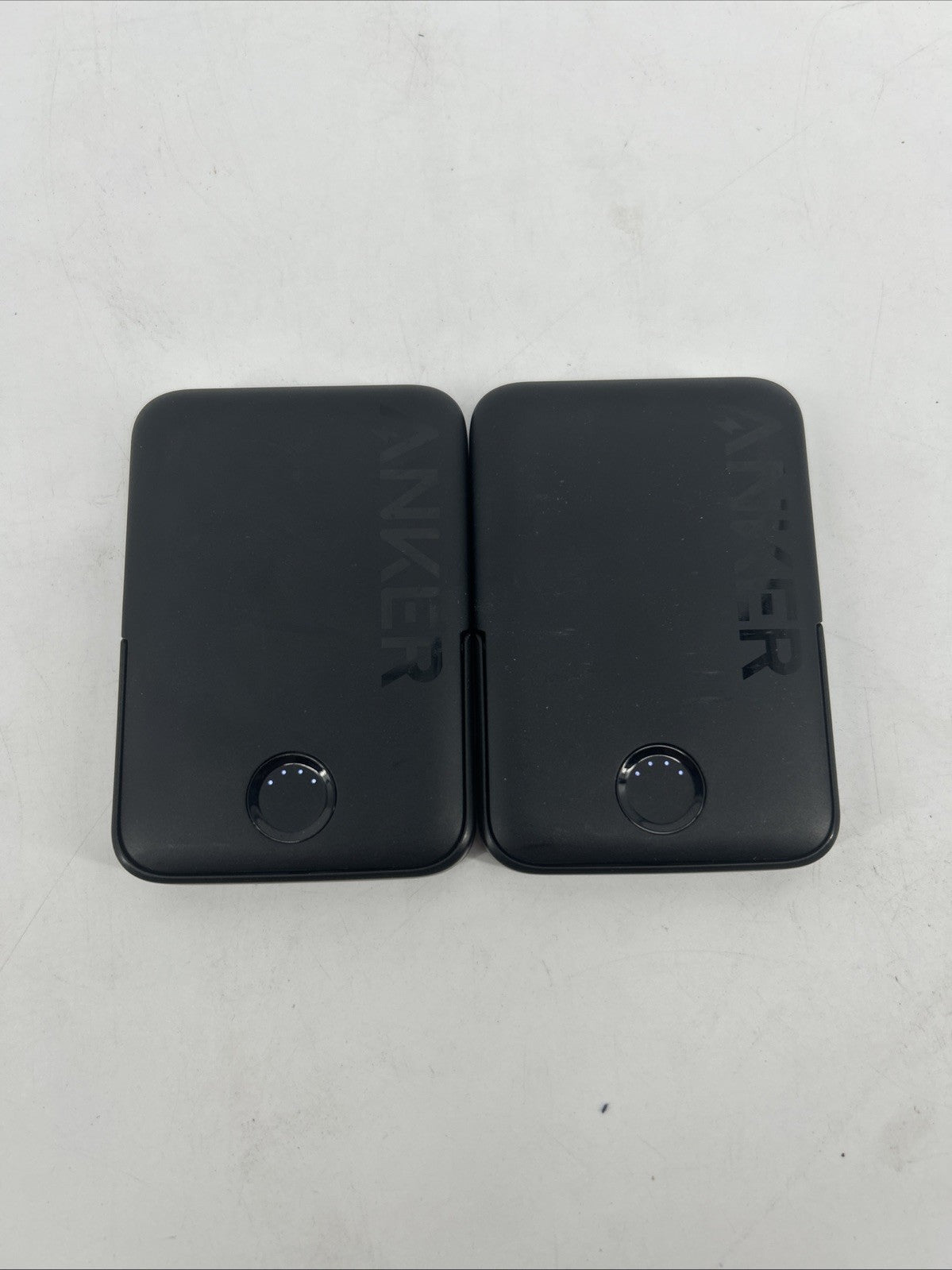 2 Pack Anker MagGo Magnetic Wireless Charging Power Bank with Kickstand - Used