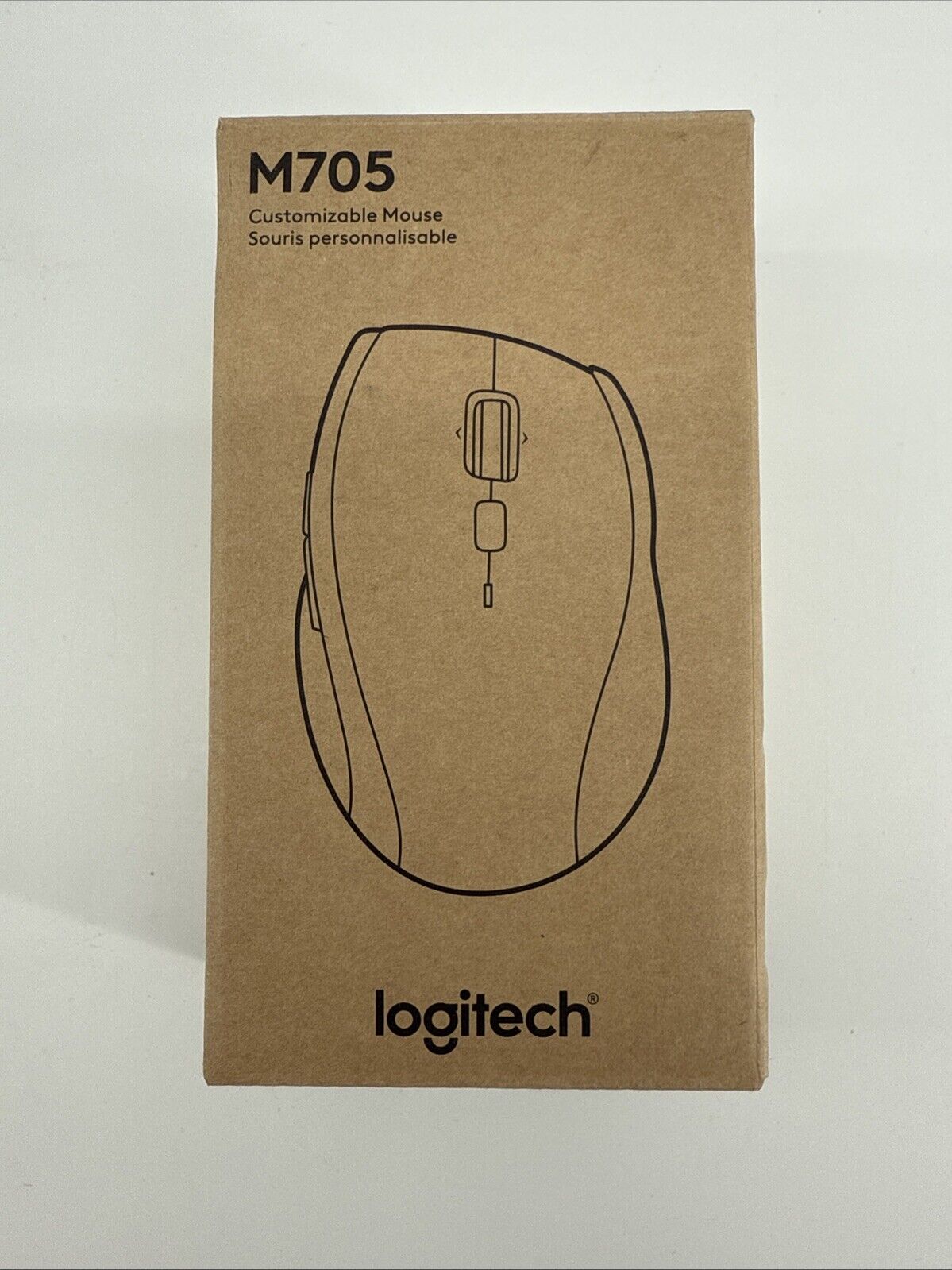 Logitech Marathon M705 Wireless Laser Mouse - Black (910-006033)