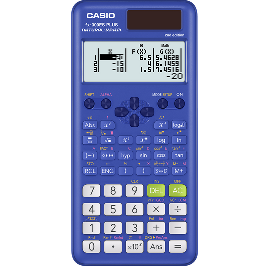 Casio FX-300 Scientific Calculator - Blue