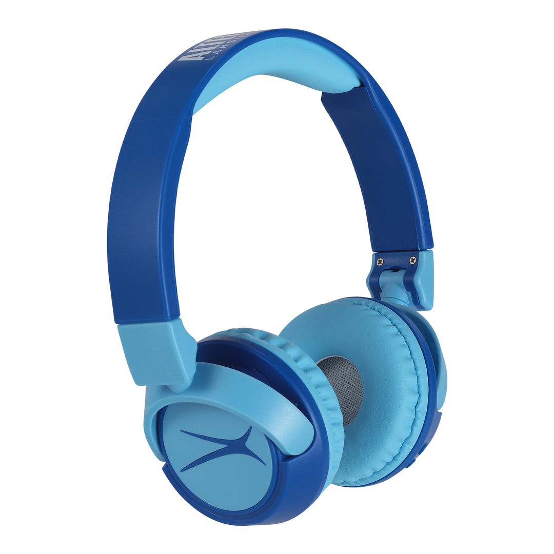 Altec Lansing Kid Safe 2-in-1 Bluetooth Wireless Headphones - Hero Blue