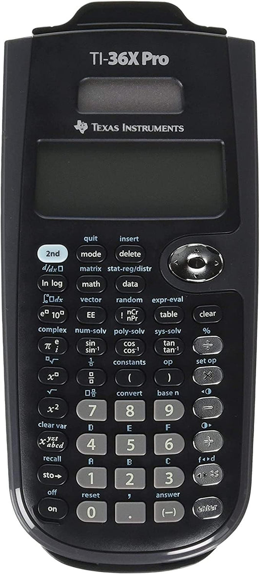 Texas Instruments Ti-36x Pro Scientific Calculator, 16-Digit LCD