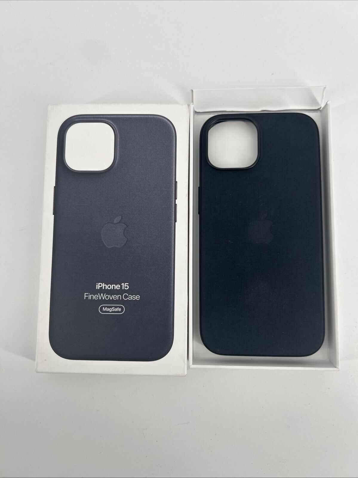 Apple FineWoven Case with MagSafe for iPhone 15 Pro - Black