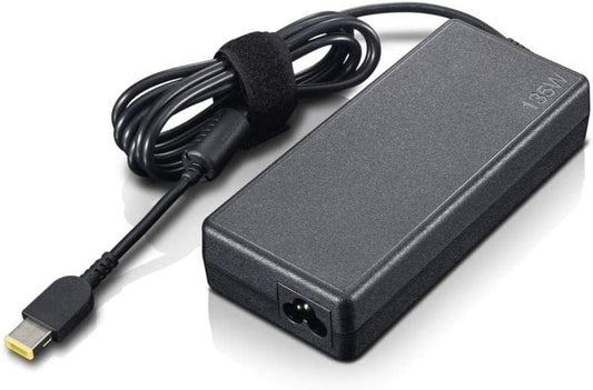 Lenovo - 135W AC Laptop Adapter & Charger - Slim Tip - Compatible with IdeaPad