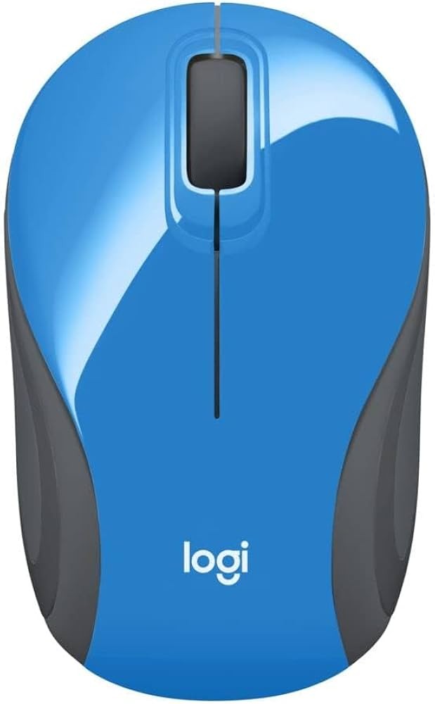 Logitech Wireless Mini Mouse M187 Ultra Portable, 1000 DPI Optical Tracking
