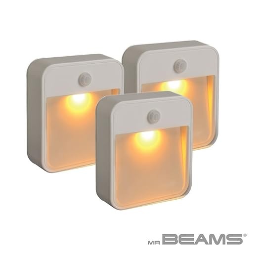 Beams MB720A 20 Lumen Amber LED Sleep Friendly Wireless Battery Powered Motion