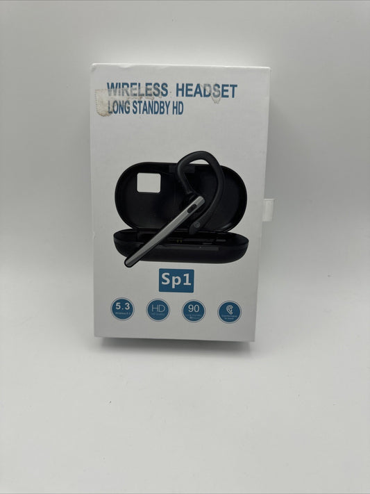 Terunsoul Bluetooth Headset V5.3, Wireless Bluetooth Earpiece With 600mah