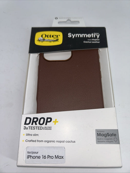 OtterBox Apple iPhone 16 Pro Max Symmetry Cactus Leather Series Case with