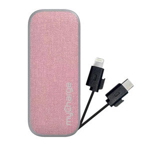 myCharge PowerHub Mini 3000mAh/12W Output Power Bank with Integrated Charging