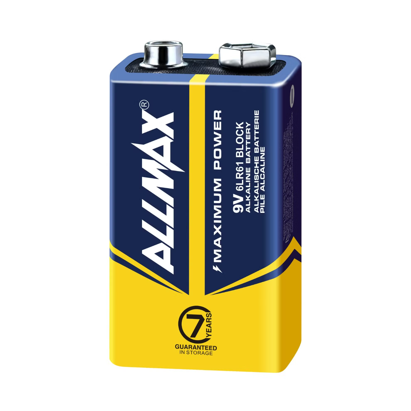Allmax 9V Maximum Power Alkaline Batteries