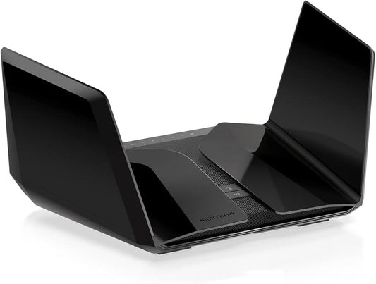 NETGEAR Nighthawk RAXE500 WiFi 6E Router – Tri-Band, 12- Stream Gigabit Speeds