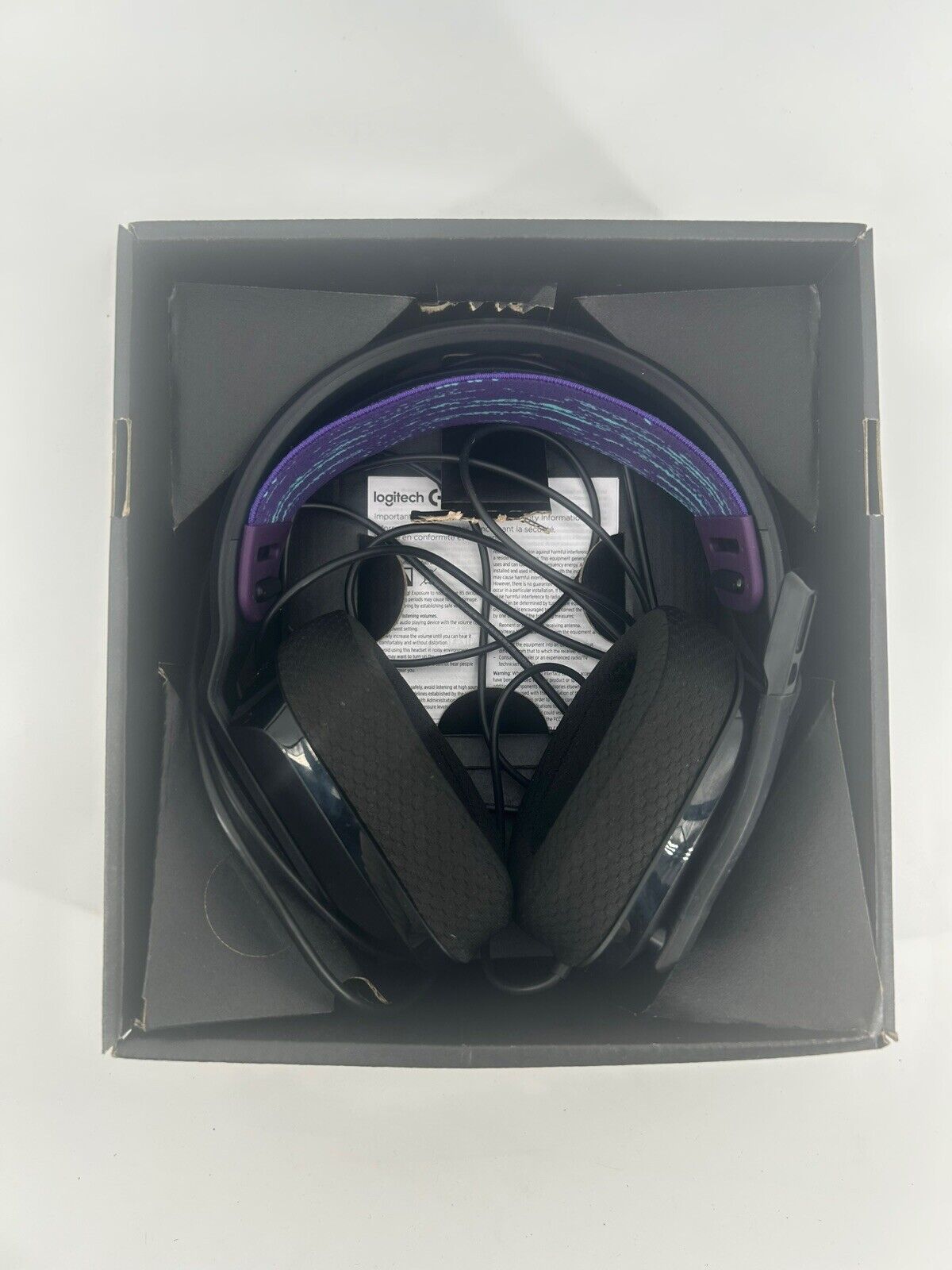 Logitech G335 Wired Gaming Headset - Black