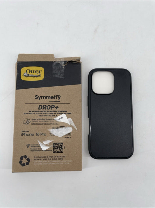 OTTERBOX SYMMETRY CASE FOR IPHONE 16 PRO (Black)