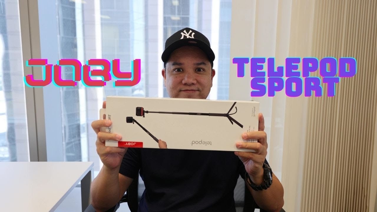 JOBY TelePod Sport Telescoping Tripod, Handgrip, Extended Grip, Tabletop 