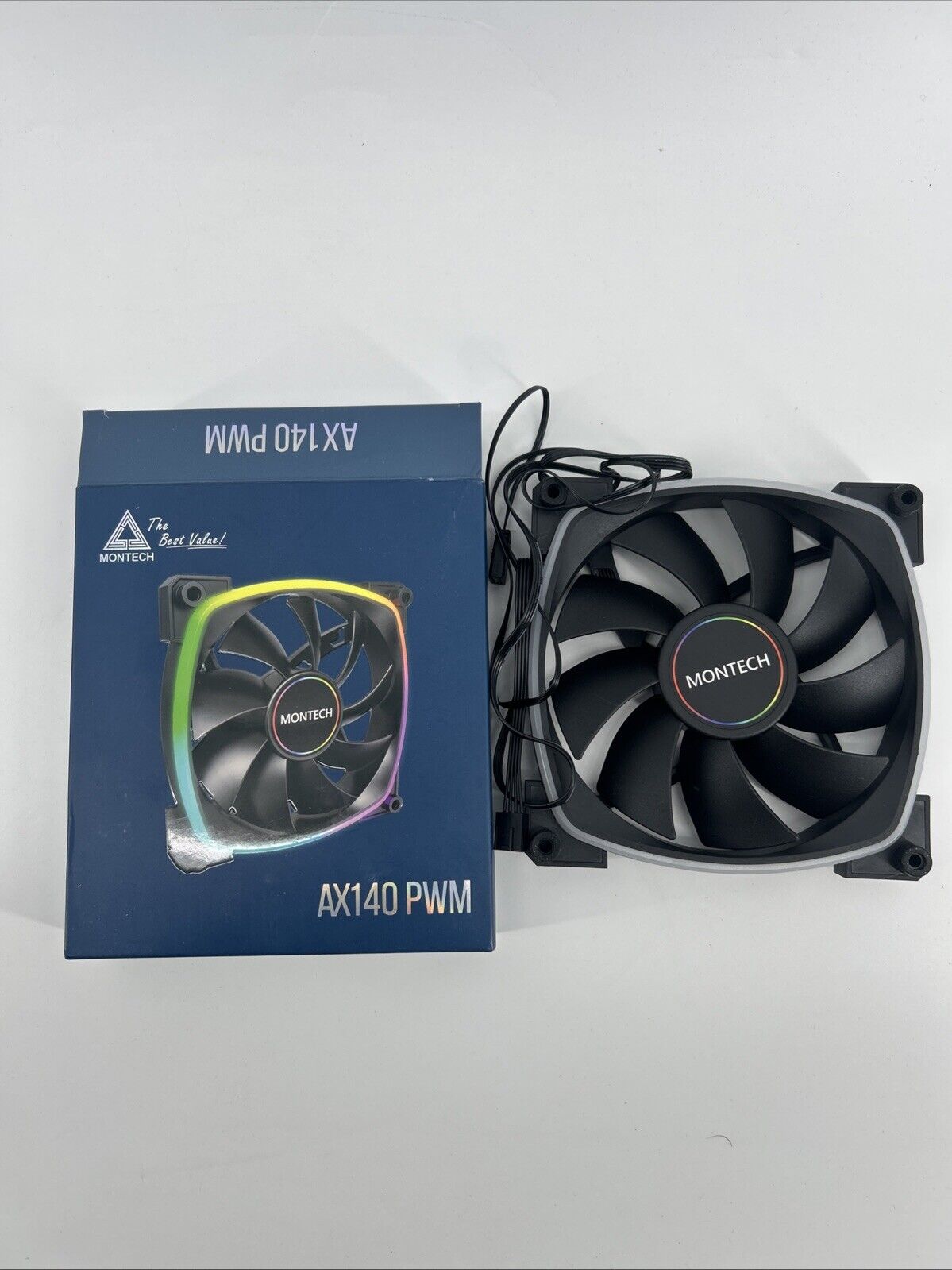 Montech AX140 PWM BLACK AX 140 ARGB Fan 1600PWM 140mm