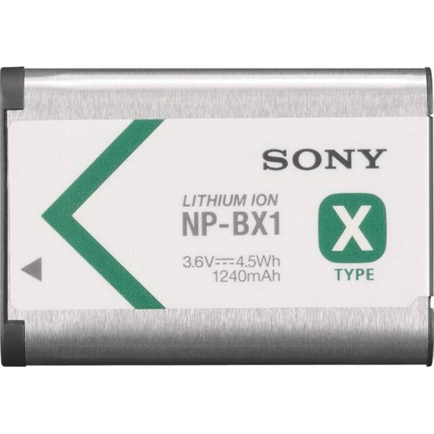 Sony Rechargeable Battery Pack 1240 mAh Lithium Ion, 3.6 V DC